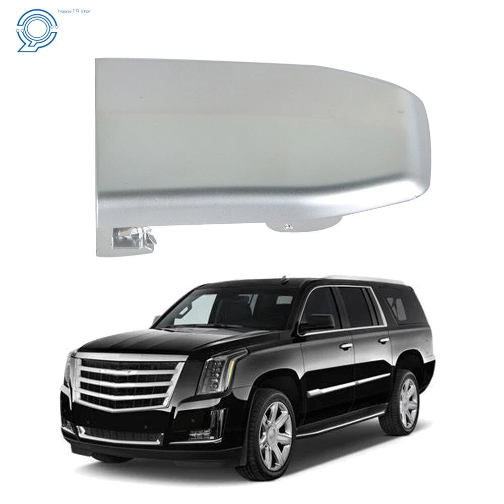 Chrome Front Door Handle Lock Cylinder Cover for Cadillac Escalade (2015–2019)