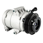 A/C Compressor w 6-Groove Pulley for Ford Fusion (2010–2012) 3.0L