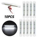 10pcs 9 LED Marker Lights for Trailer Truck Lorry Bus
