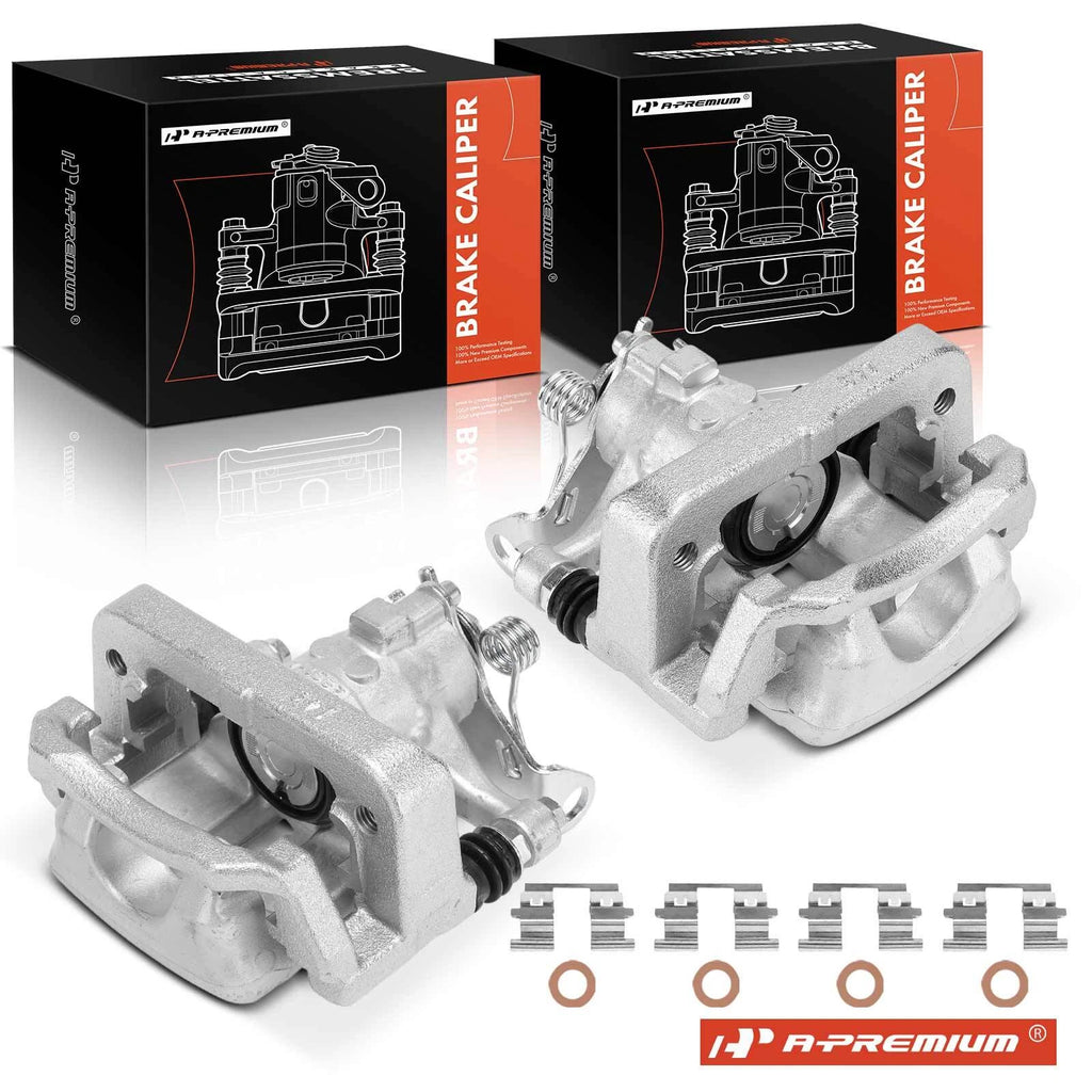 Pair Rear Brake Calipers for Buick Encore, Chevy Trax (2018–2022)