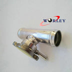 32mm Aluminum In-Line Radiator Hose Connector Filler Neck/Cap for Car