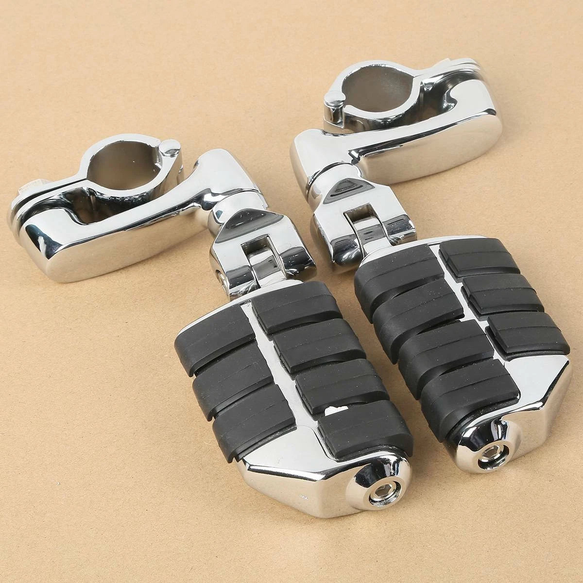 32mm Adjustable Chrome Highway Engine Guards for Harley