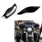 ABS 7" Windshield for Harley Electra Glide Touring (2014–2016) Black