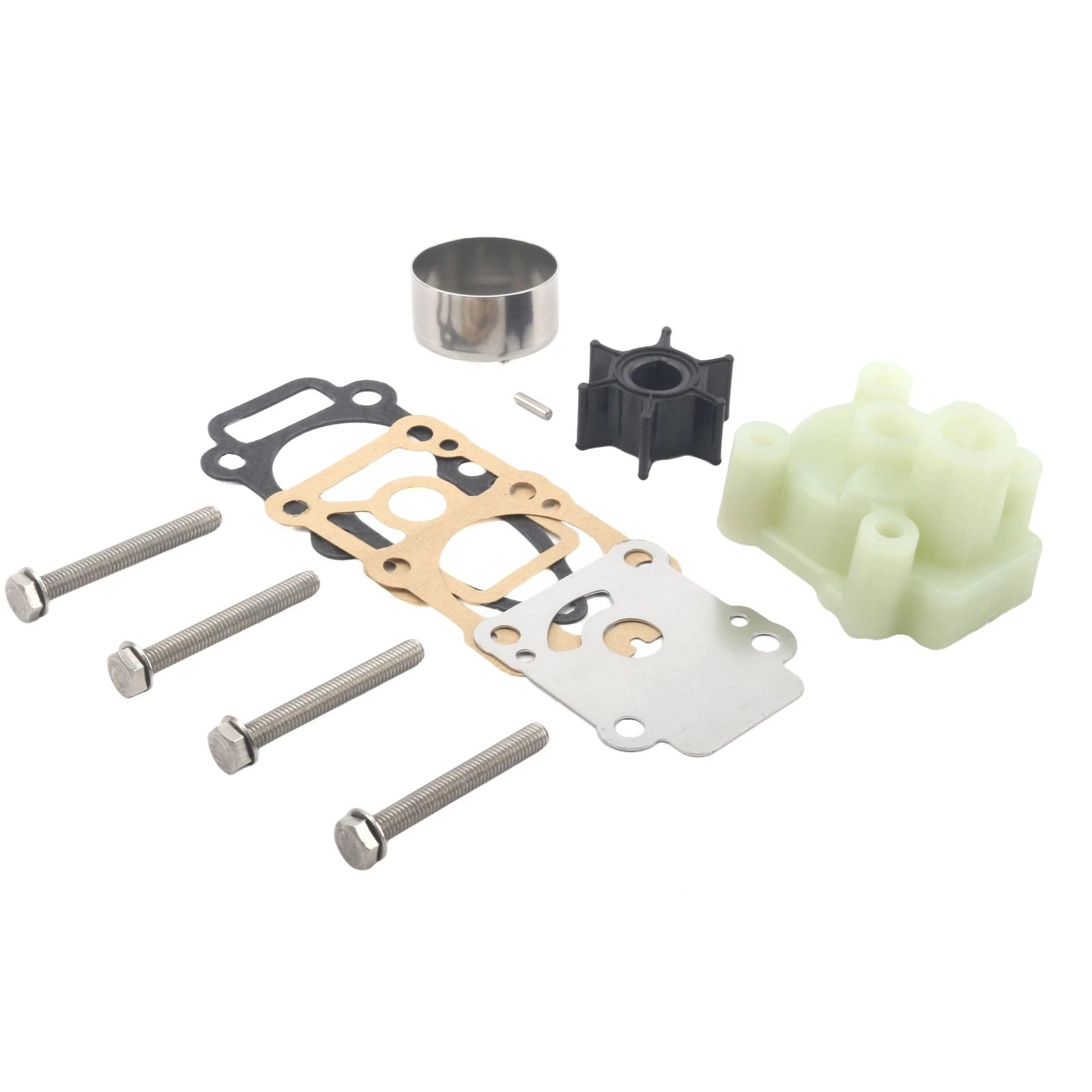 Water Pump Impeller Service Kit 803748K01 for Mercury Mariner 9.9 hp (1990–2023)