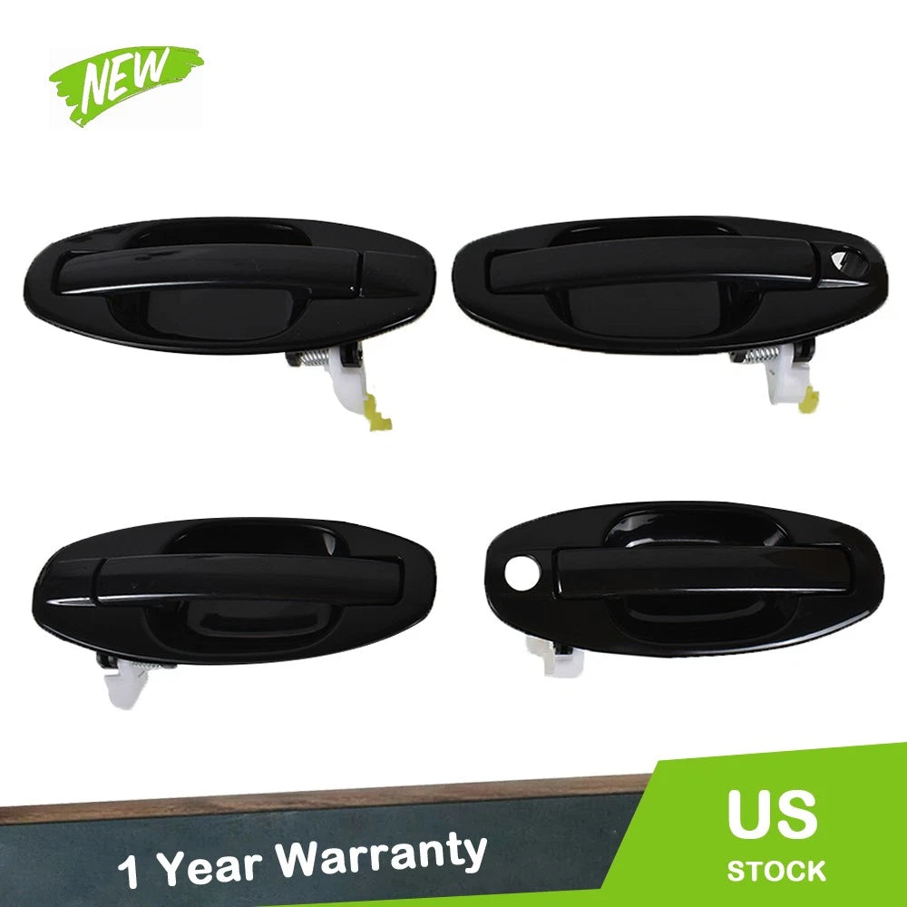 Plastic and Metal Exterior Door Handles for Hyundai Santa Fe (2001–2006)