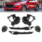 LED Clear Fog Lights Kit for Mazda CX-5 (2017–2021) Left+Right Pair