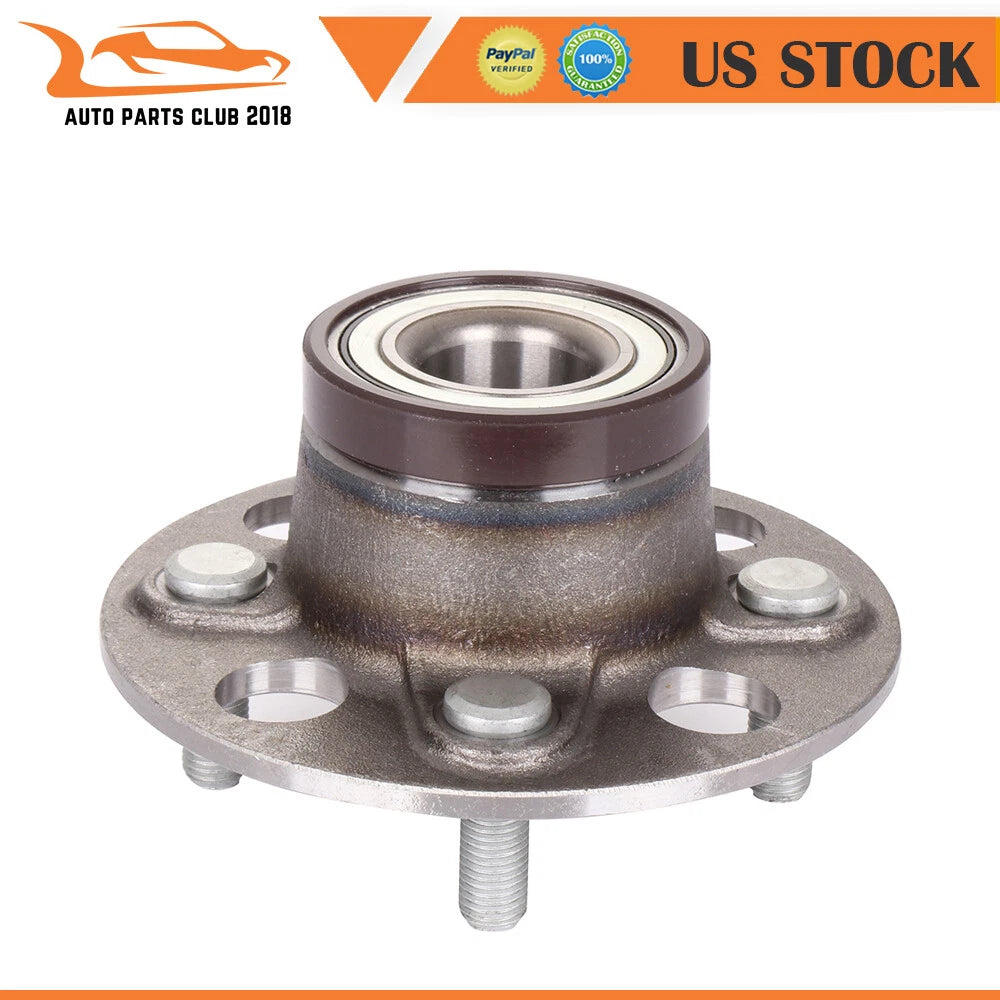 2X Rear Wheel Bearing & Hub Assembly for Honda Fit Insight (2007–2014) W/ABS