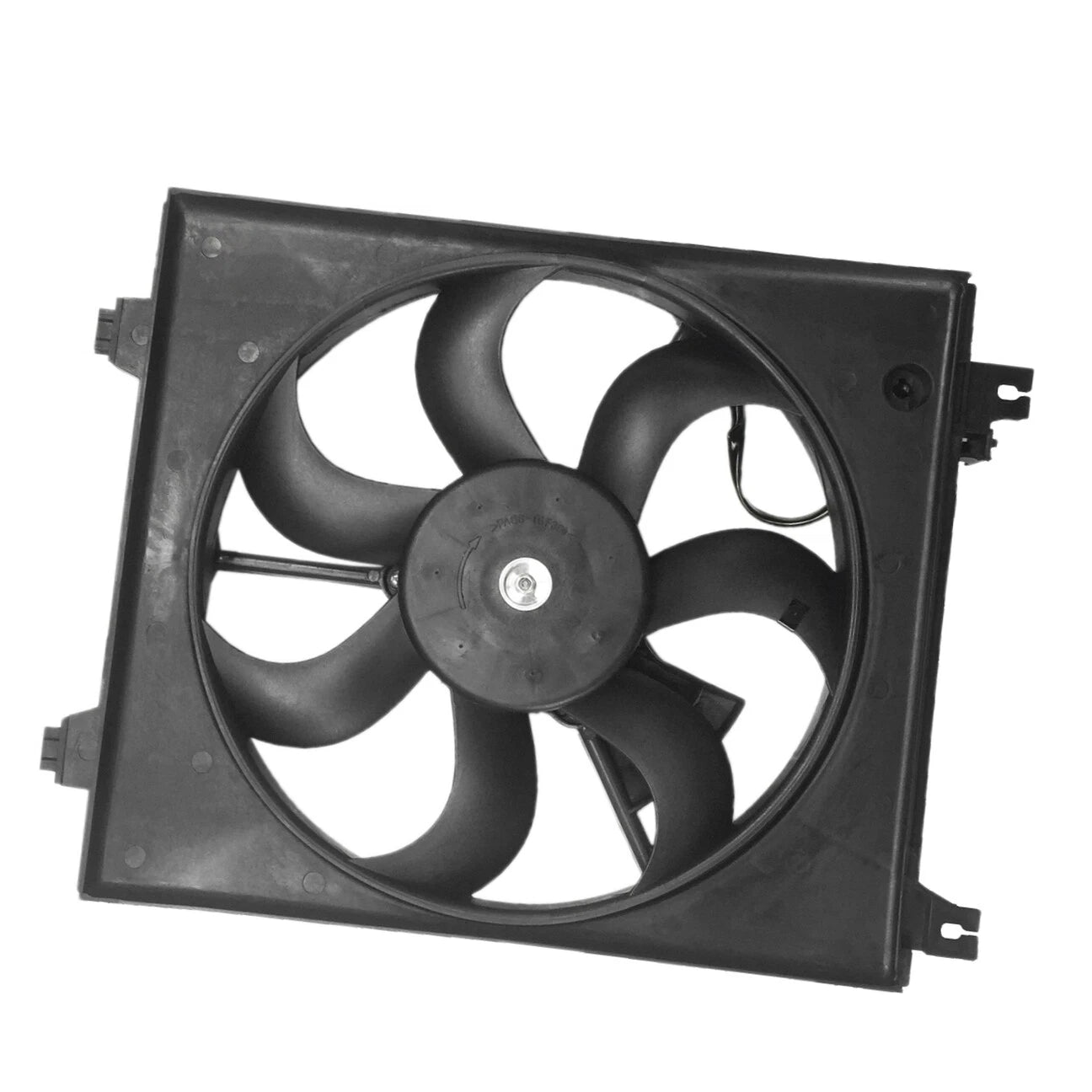 A/C condenser cooling fan assembly for Kia Spectra (2004–2009)