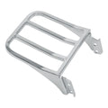 Chrome Sissy Bar Backrest Luggage Rack for Harley Sportster Dyna Softail