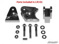 2" Lift Kit for Honda Rancher 420 (2007–2013) - Straight Rear Axle