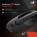 Front Left Black Exterior Door Handle w/Key Hole for Kia Sedona
