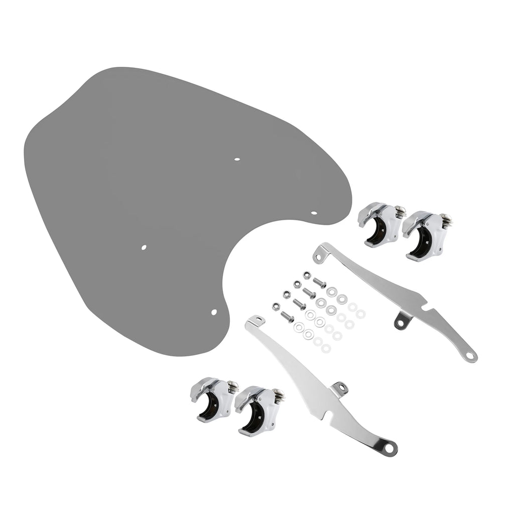 Windscreen & 39mm Clamps for Harley Sportster XL 883 1200