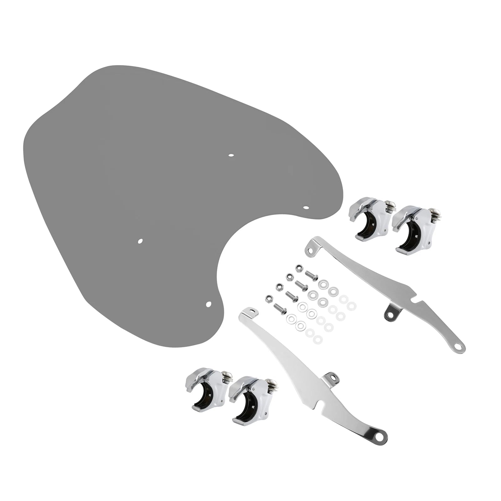 Windscreen & 39mm Clamps for Harley Sportster XL 883 1200