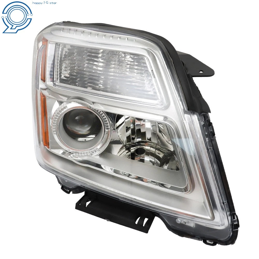 Headlight Assembly for GMC Terrain (2010-2015) with Halogen Bulb, Chrome