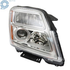 Headlight Assembly for GMC Terrain (2010-2015) with Halogen Bulb, Chrome