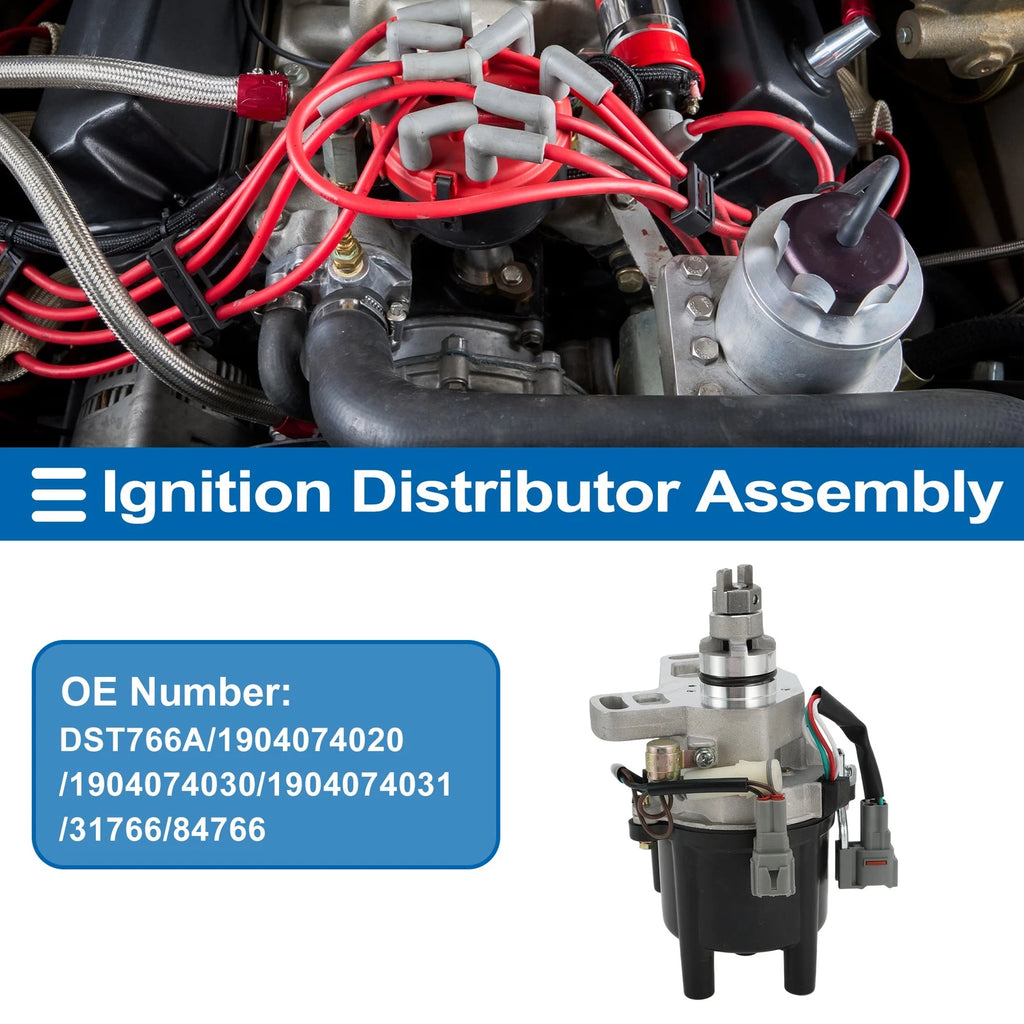 Ignition Distributor Assembly for Toyota Camry L4 2.0L (1987–1991) No.DST766A
