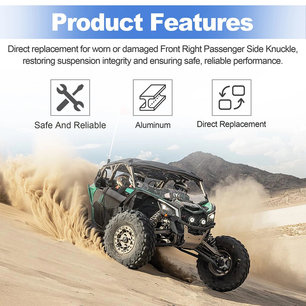 Front Right Passenger Side Knuckle Spindle for Can-Am Maverick X3 (2017–2023) 706204786