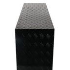 48" x 18" x 18" Black Aluminum Tool Box for Pickup Truck (Universal)