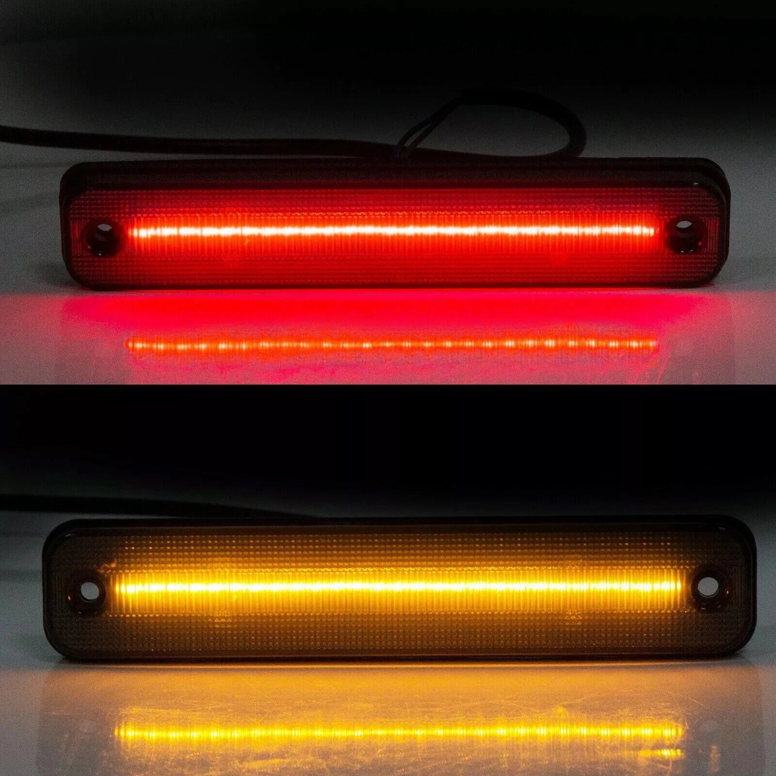 Set of 4 Smoked LED Side Marker Lights for Hummer H2 (2003–2009)