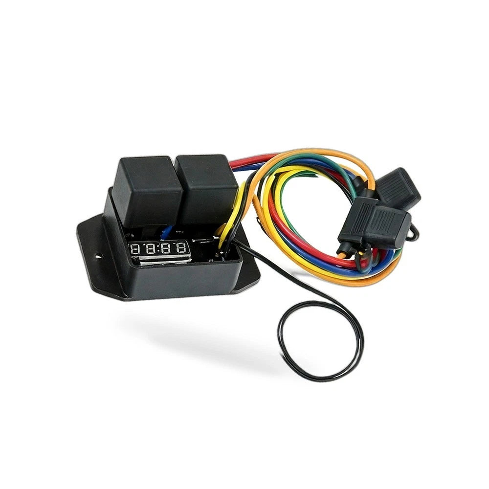 12V Digital Thermostatic Radiator Fan Controller Switch for Car (0444)