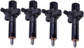 Set of 4 Fuel Injectors 2645664 1447218E91 for Perkins 3.152 4.236 4.248 6.354