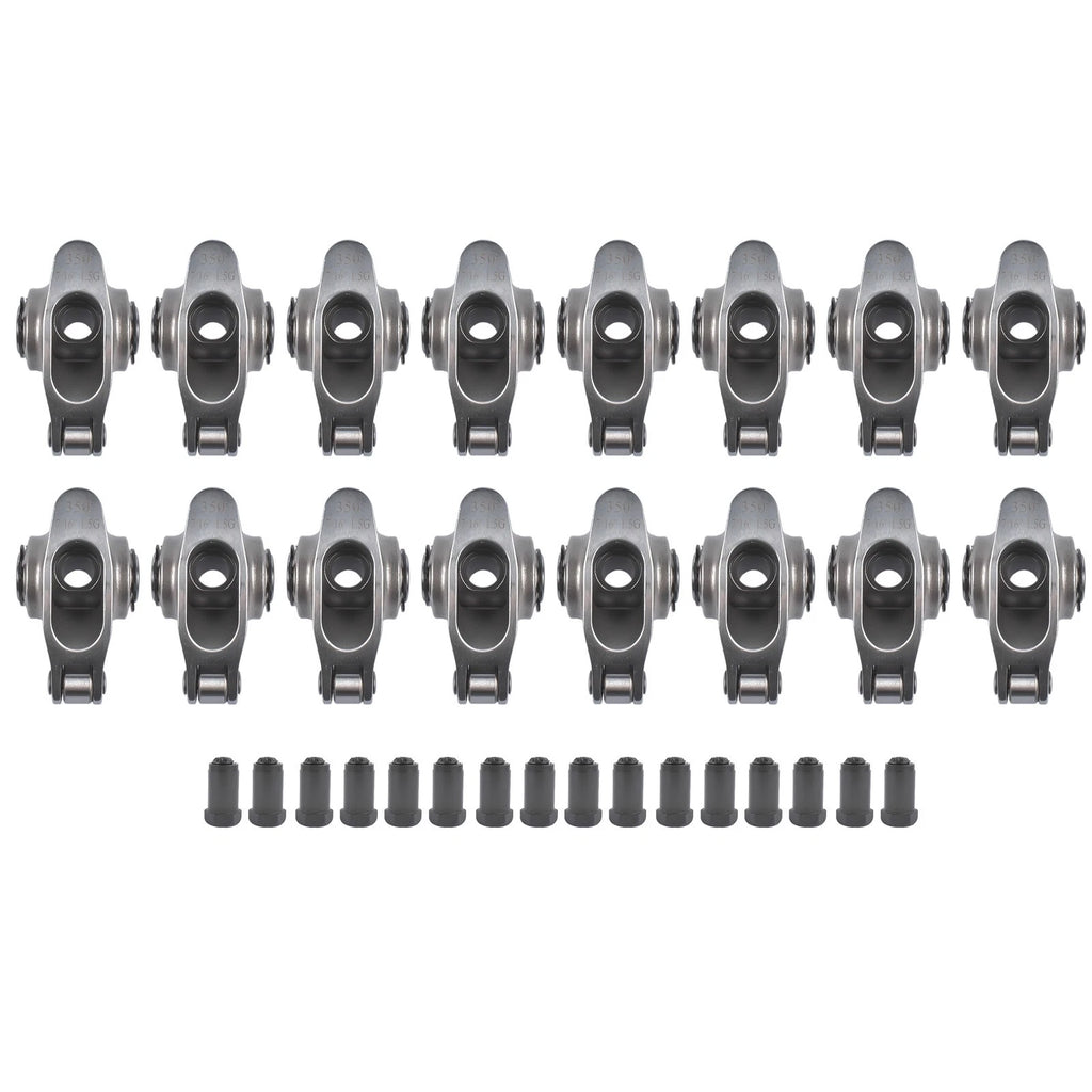 16x Roller Rocker Arm 1.5 Ratio 7/16 in for Small Block Chevy 350 (1969–1985)
