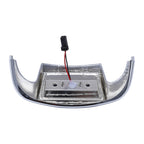ABS Chrome Smoke Front Fender Tip Light for Harley Electra Glide (2014–2023)