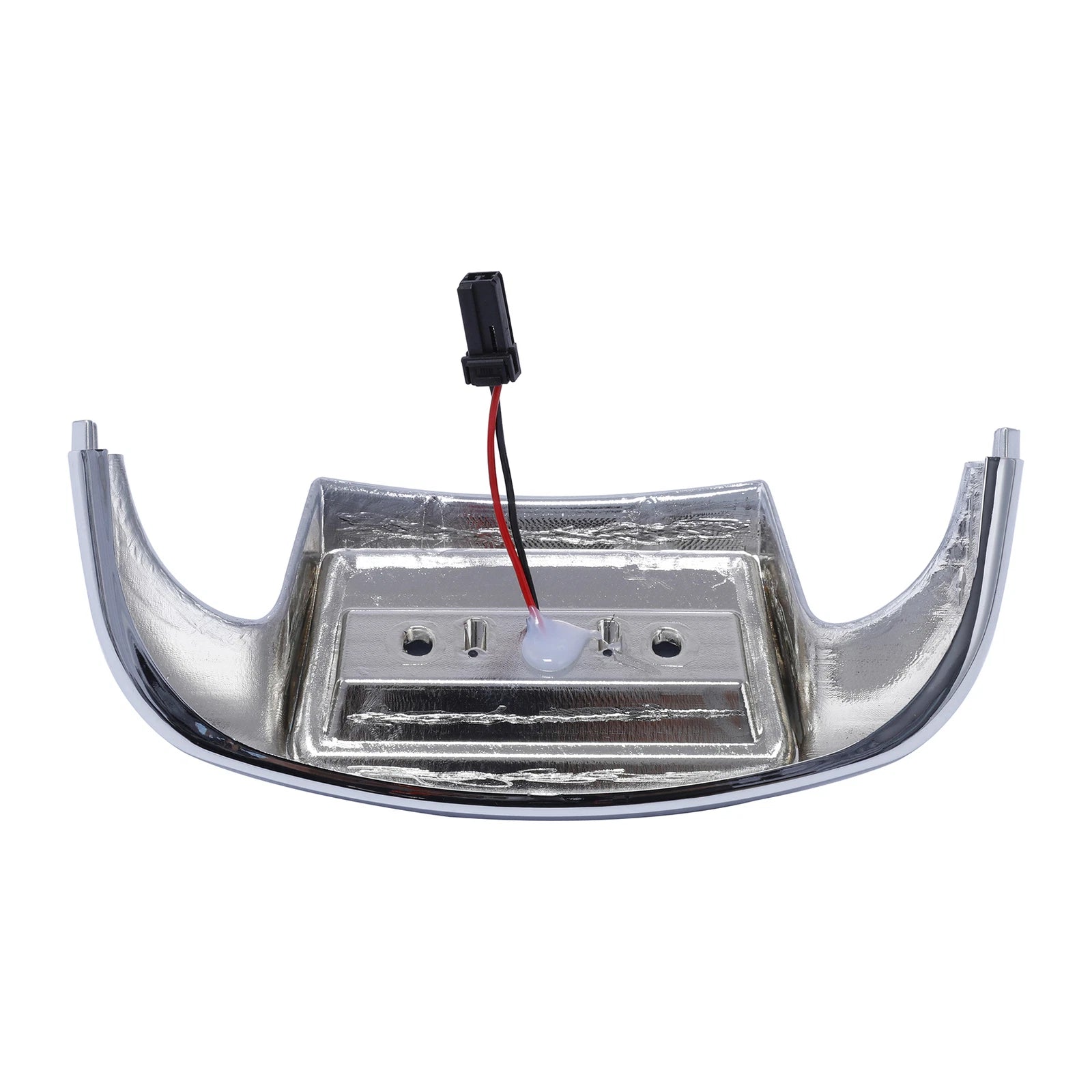 ABS Chrome Smoke Front Fender Tip Light for Harley Electra Glide (2014–2023)