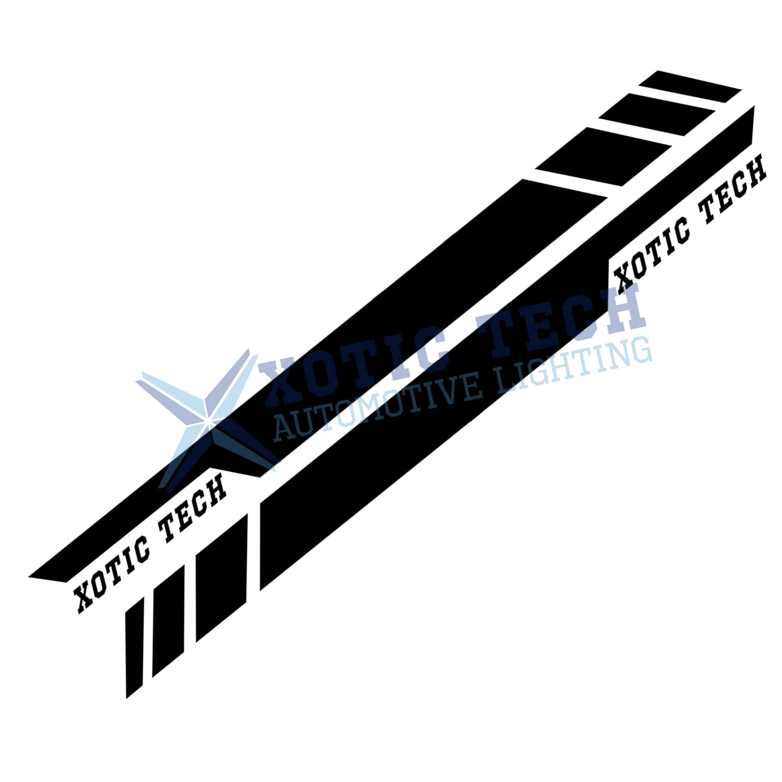 Black Vinyl Door Side Skirt Body Decal Stripe Sticker for Dodge Durango (2010-2017)