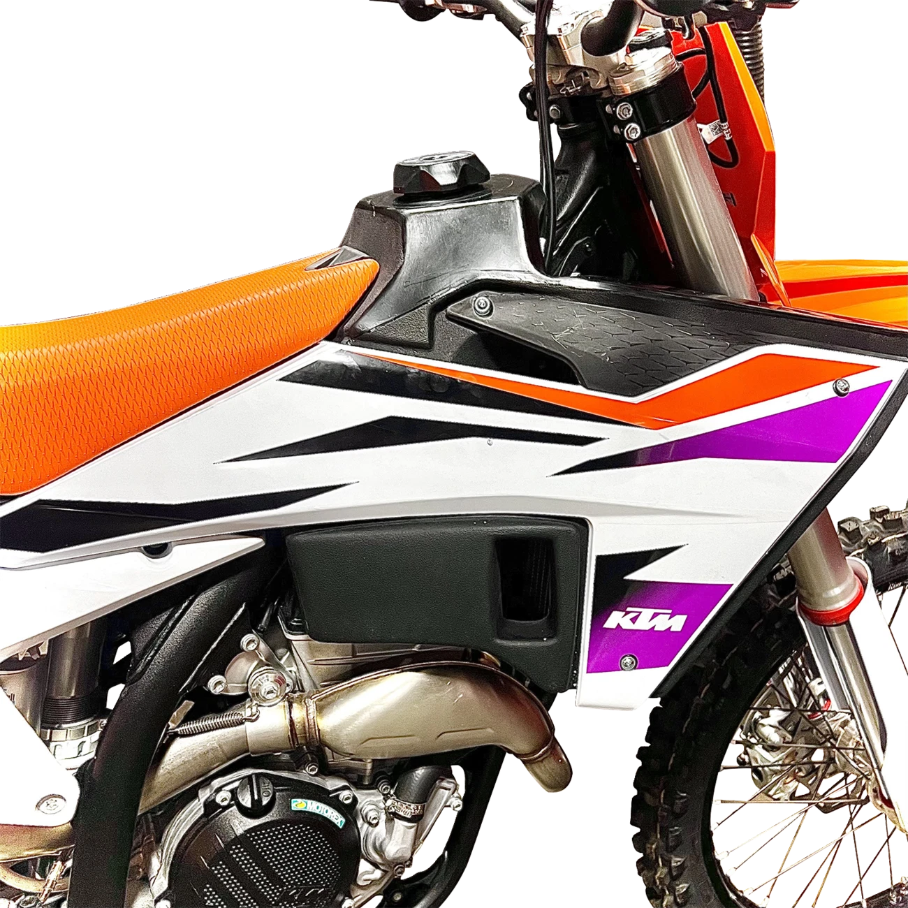 Large-Capacity Gas Tank for KTM (4.5 Gallon, 113351-BK1)