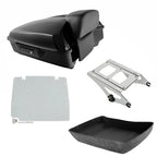 Chopped Trunk Backrest Mount Rack for Harley Touring Road Street Glide (2014–2026)