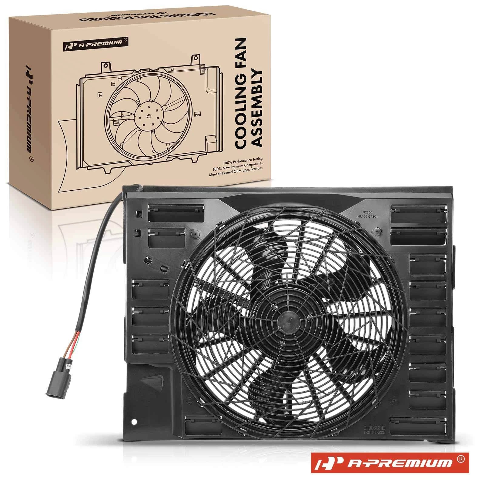 Cooling Fan Assembly for BMW 745i 760i 760Li (2002–2003)