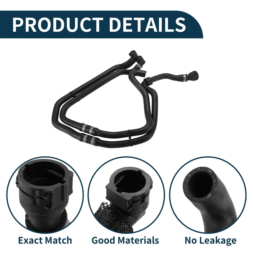 Radiator Hose No.17123448462 for BMW X3 (2006–2010) Upper Hose