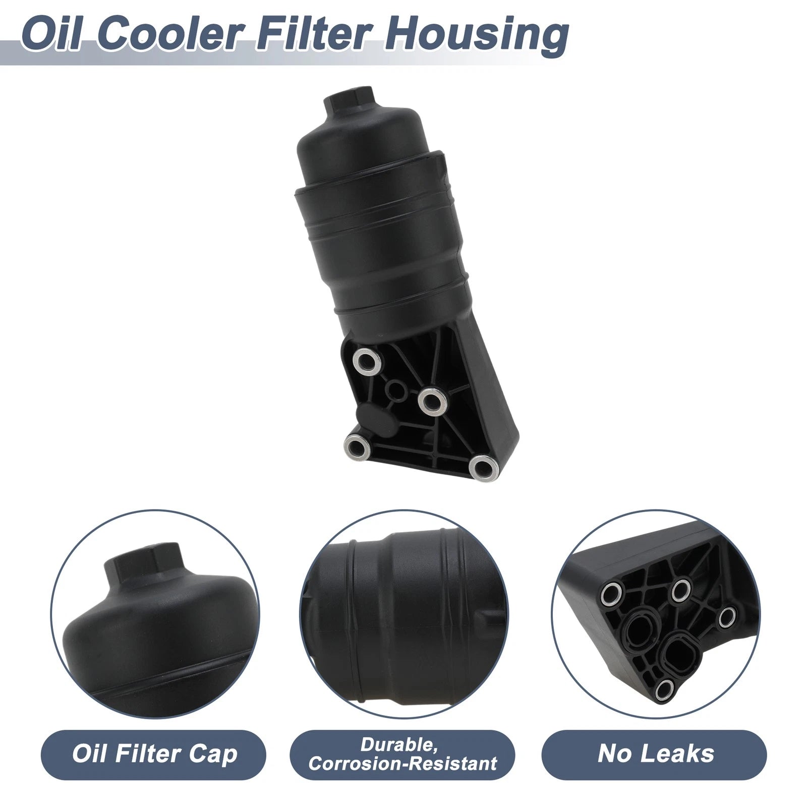 Engine Oil Filter Housing for Hyundai Genesis (2012–2014) No. 263003C701