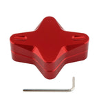 Red Foot Side Kickstand Auxiliary Plate for Yamaha NMAX155 NMAX125 (2018–2025)