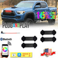 RGB LED Front Grille Lighting Kit for Toyota Tacoma (2016–2019)