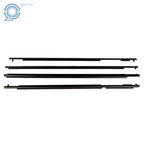 Set of 2 Outer Door Belt Mouldings Weatherstrip for Toyota 4Runner (2010–2021)