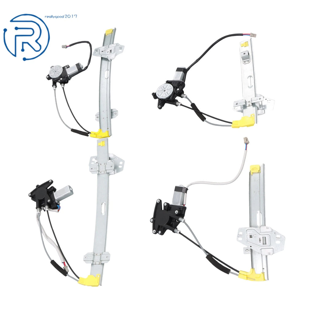 Set of 4 Power Window Regulators for Honda Accord (1994–1997)