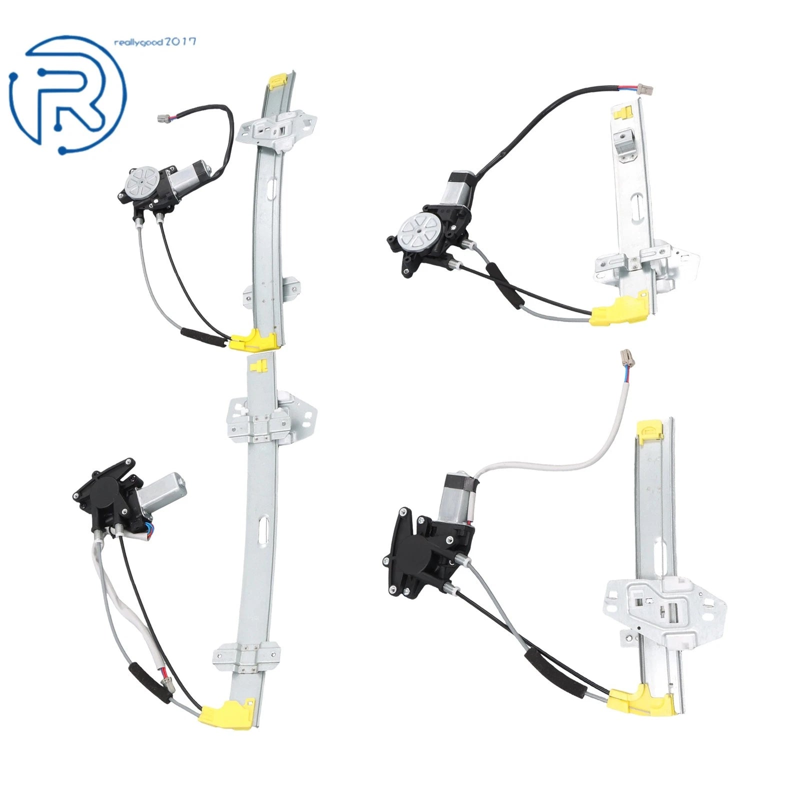 Set of 4 Power Window Regulators for Honda Accord (1994–1997)