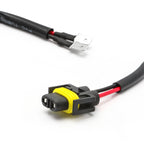 2pc Conversion Wire H11 to H11B Connector for LED Headlight Bulbs (2011-2019)