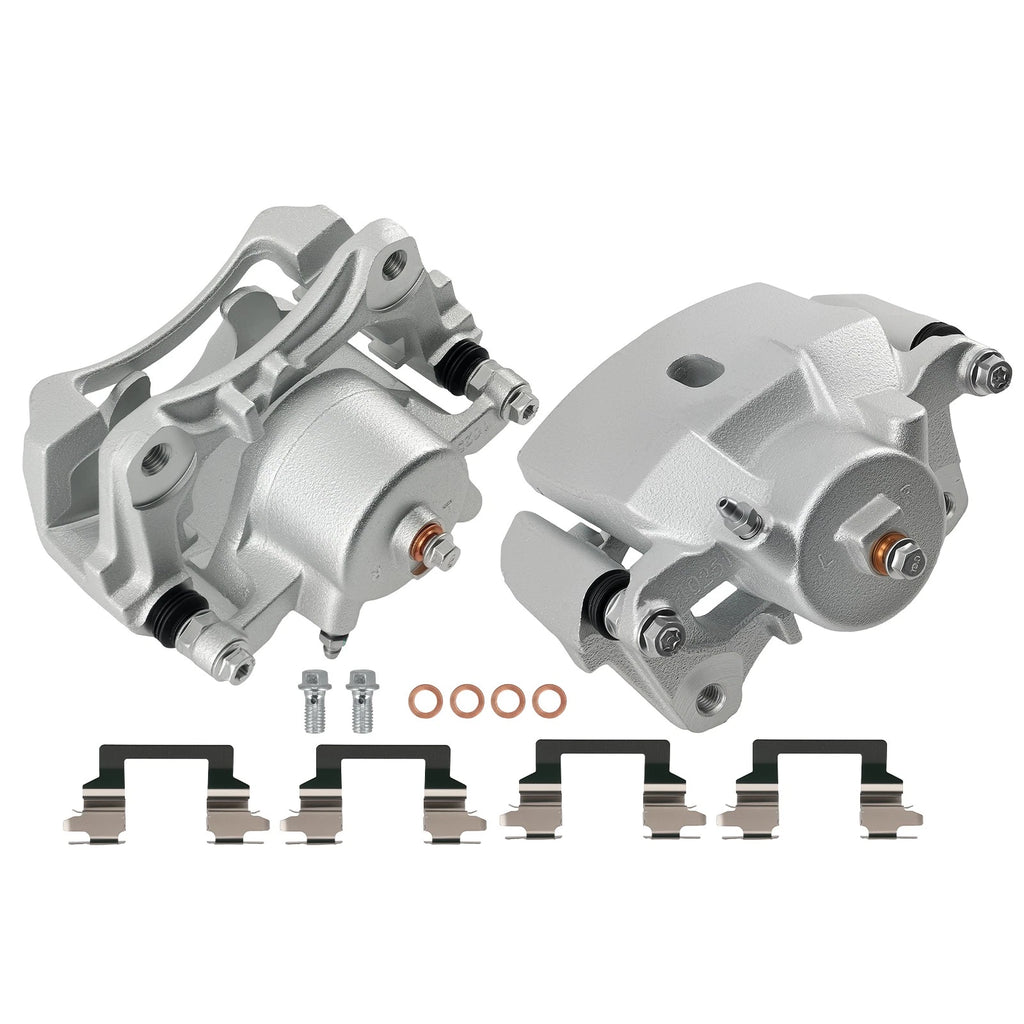 Set of 2 Front Left & Right Disc Brake Calipers for Pontiac G6/Solstice (2005–2010)