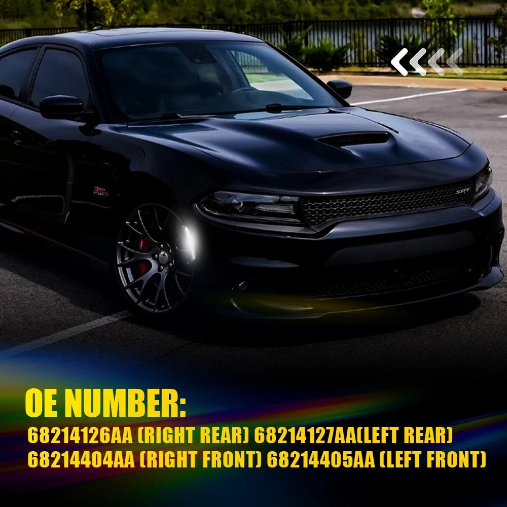 LED Side Bumper Marker Lights for Dodge Charger (2015–2022)