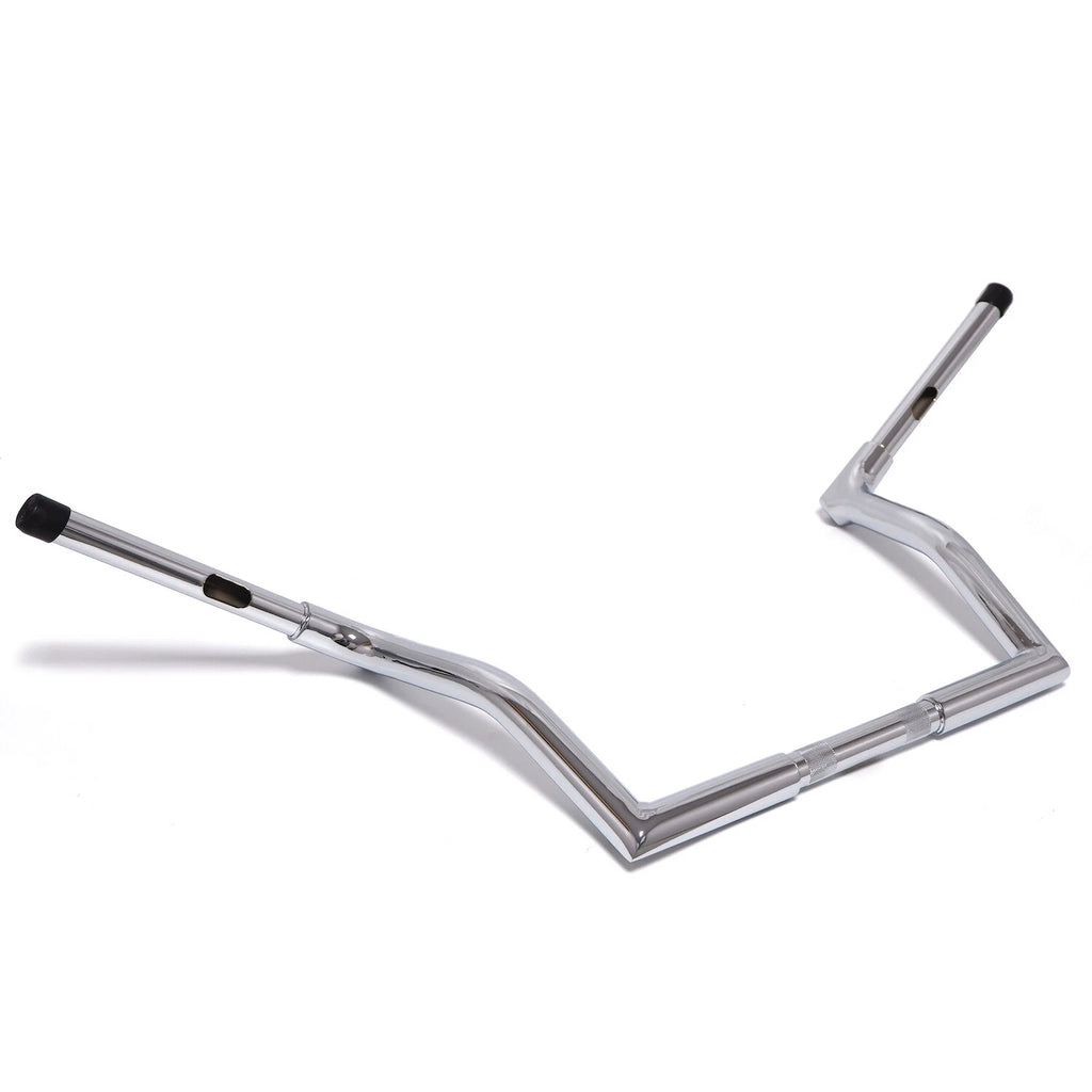 Chrome 12" Ape Hanger Handlebar for Harley Touring 1986–2023