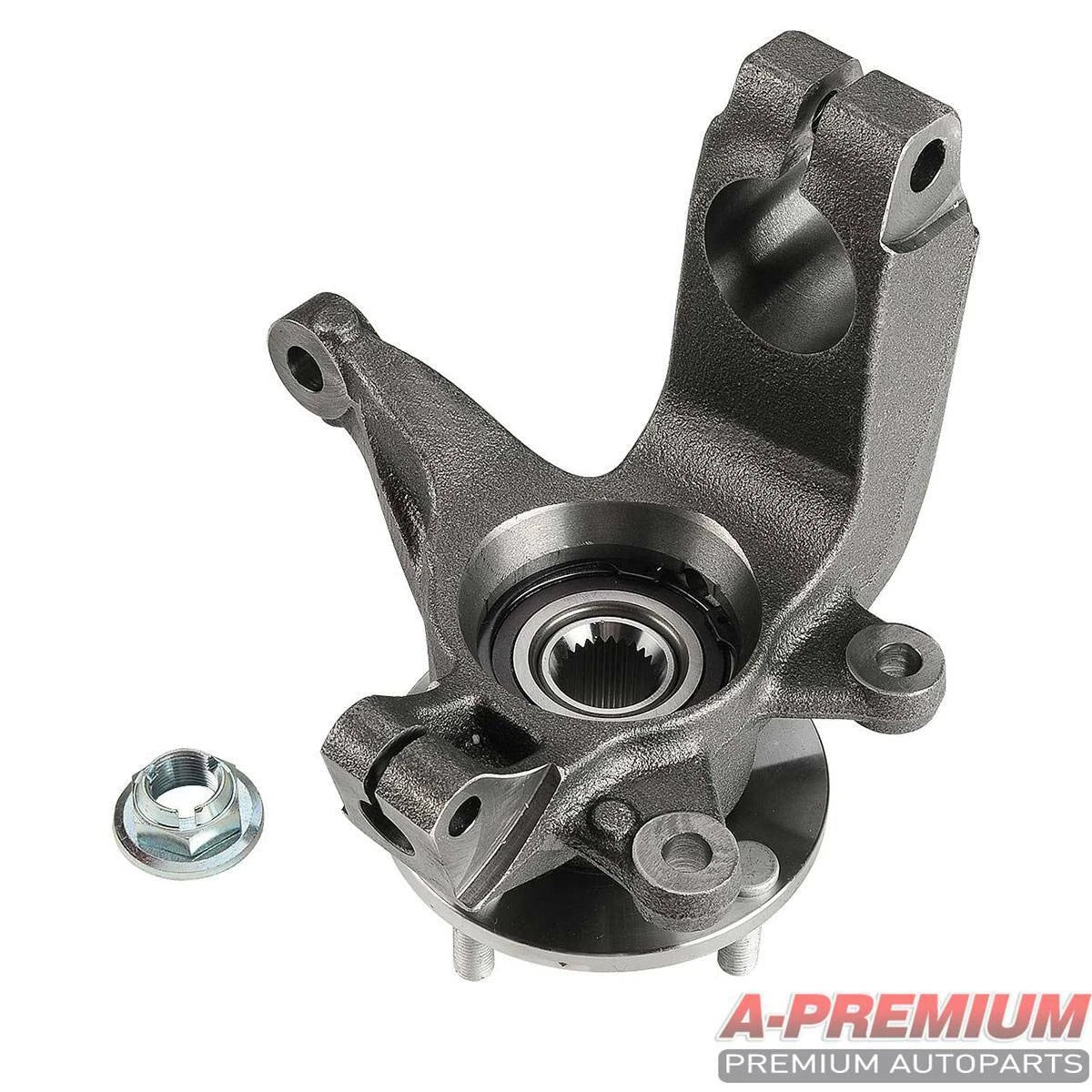 Front Left Steering Knuckle & Hub Bearing Assembly for Ford Focus (2006-2011)