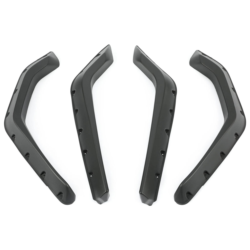 Set of 4 Fender Flares for Polaris RZR 800 (2008–2010) Black Plastic