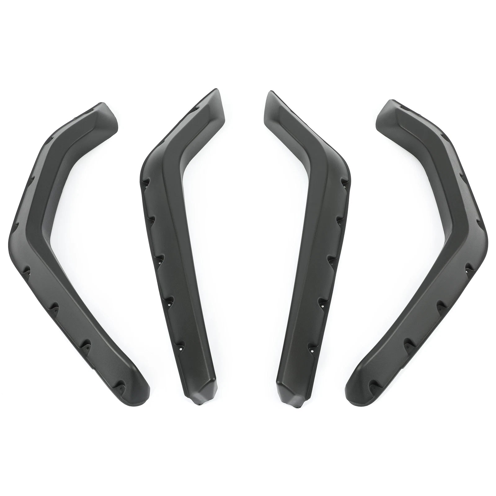 Set of 4 Fender Flares for Polaris RZR 800 (2008–2010) Black Plastic