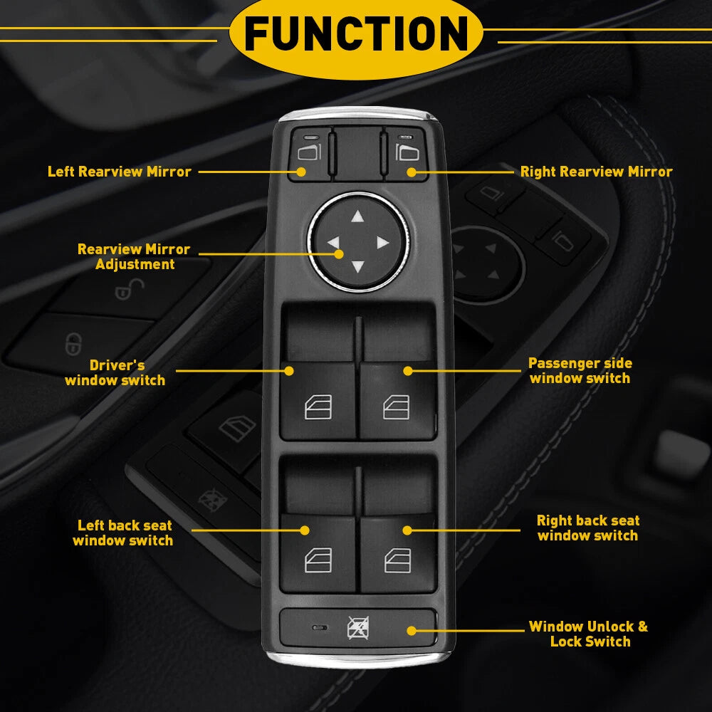 Master Power Window Switch for Mercedes Benz GLK350 (2009–2012)