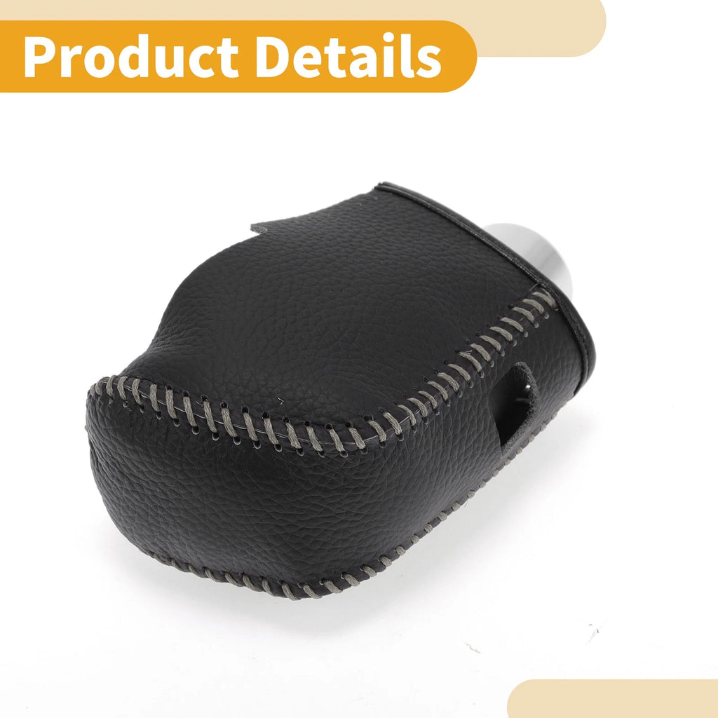 1 Pc Gear Shift Knob Cover for Nissan Altima (2019–2024) Pebbled Black Grey