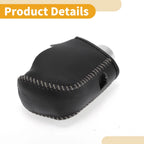1 Pc Gear Shift Knob Cover for Nissan Altima (2019–2024) Pebbled Black Grey