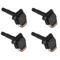 Set of 4 Ignition Coils for Audi A4 VW Passat (BERU OEM)